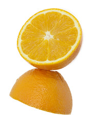 orange isolated on white background