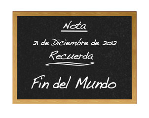 Obraz premium Fin del mundo.