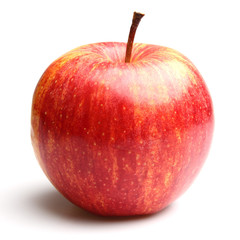 Sweet apple in closeup