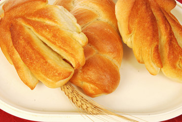 Bread on tray 010
