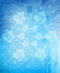 modern technology theme background. eps10 vector