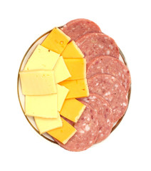 sausage with cheese