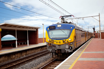 train et gare ferroviaire en afrique du sud