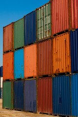 Fototapeta premium Cargo containers