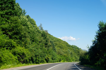 road in mountain