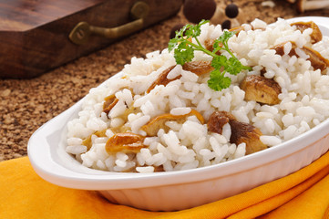 Risotto con funghi