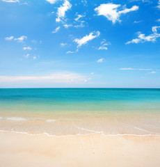 Obraz premium beach and tropical sea