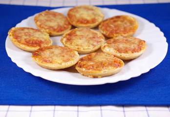 Small pizzas