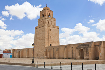 Obraz premium Great Mosque of Kairouan - Tunisia