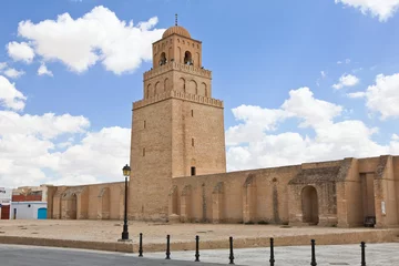 Kussenhoes Grote Moskee van Kairouan - Tunesië © 25Design