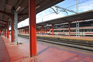 Fototapeta premium Madrid, estación de Chamartín