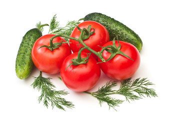 Tomato and vegetables