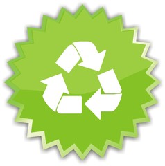 étiquette recyclable