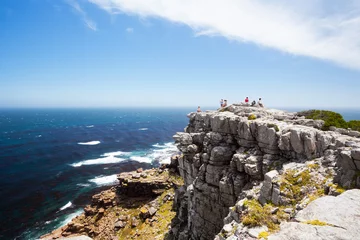 Möbelaufkleber Touristen am Kap der guten Hoffnung, Südafrika © michaeljung