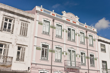 Obraz premium Azoren: Architektur in Horta auf Faial