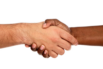 Handshake between races