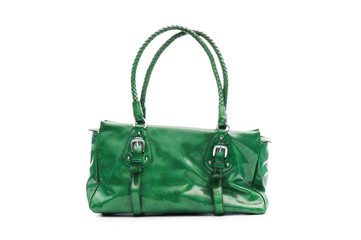 Naklejka premium Elegant woman bag on white