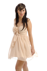 robe légère couleur chair 10