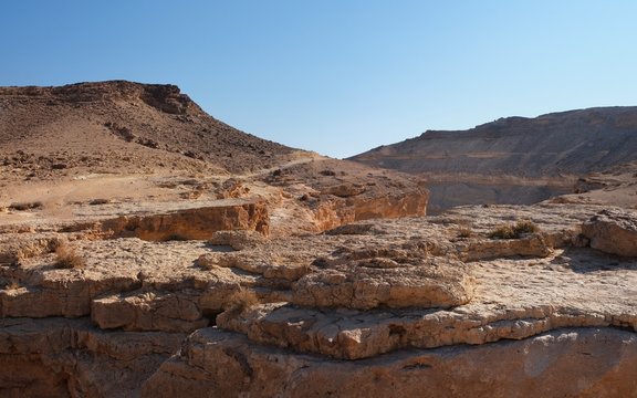 Desert canyon in Israel