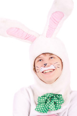 Cute smiling bunny
