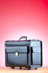 Business cases against gradient background