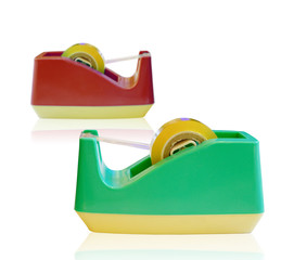 Scotch tape in the holder