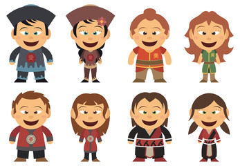 Personnages Asiatiques