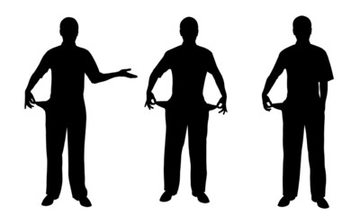 people silhouettes