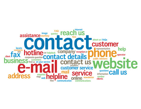 "CONTACT" Tag Cloud (customer service call us hotline details)