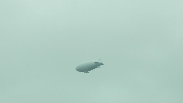 It's a blimp!