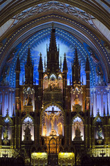 Fototapeta premium Montreal Notre-Dame Basilica