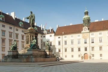 Fototapeta na wymiar Amalienburg in der Hofburg