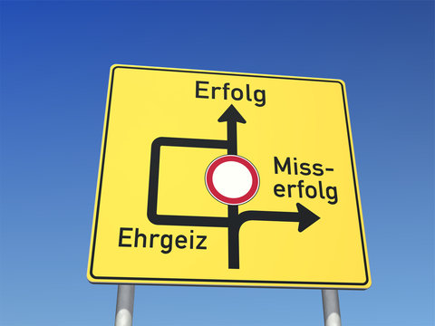 Erfolg durch Ehrgeiz