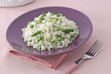 Riso con asparagi
