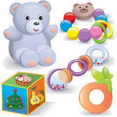 Baby toys set