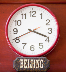 Obraz na płótnie Canvas Time zone clock