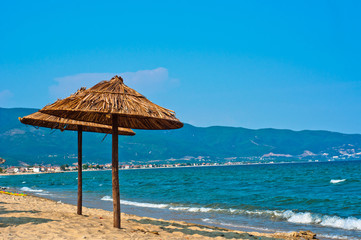 Umbrela at the beach