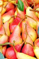 red pears