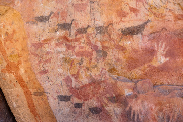 Ancient Cave Paintings in Patagonia
