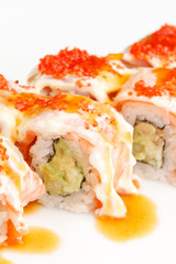 sushi on the plate