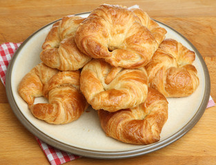 Plate of Croissants