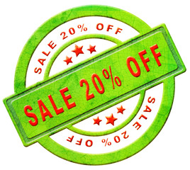 sale 20% off