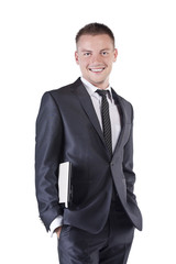 Portrait of a confident young businessman