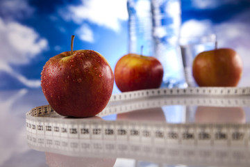 Healthy lifestyle concept, Diet and fitness