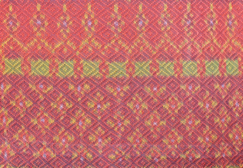 Thai fabric pattern