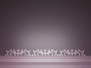 Classic purple background for design