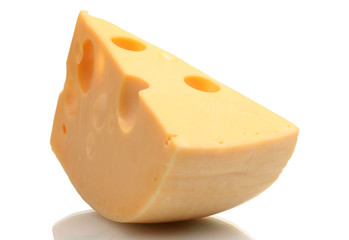 Сheese isolated on white