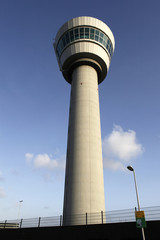 Flight control at Schiphol airport