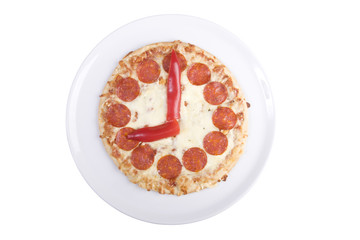 Pizza Uhr