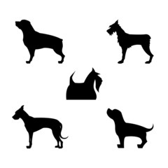 Dog Silhouettes